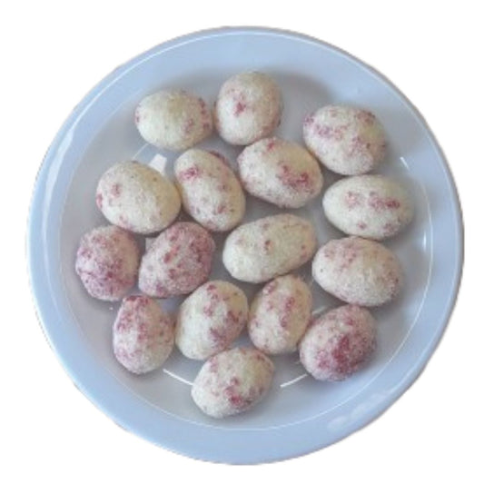 Amêndoa Framboesa/Chocolate Branco