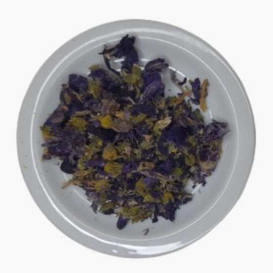 Malva azul