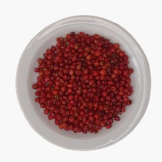 Granos de pimienta rosa